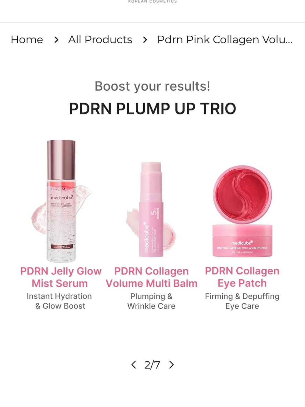 Medicube PDRN Pink Collagen Volume Multi Balm - Picture 4 of 5